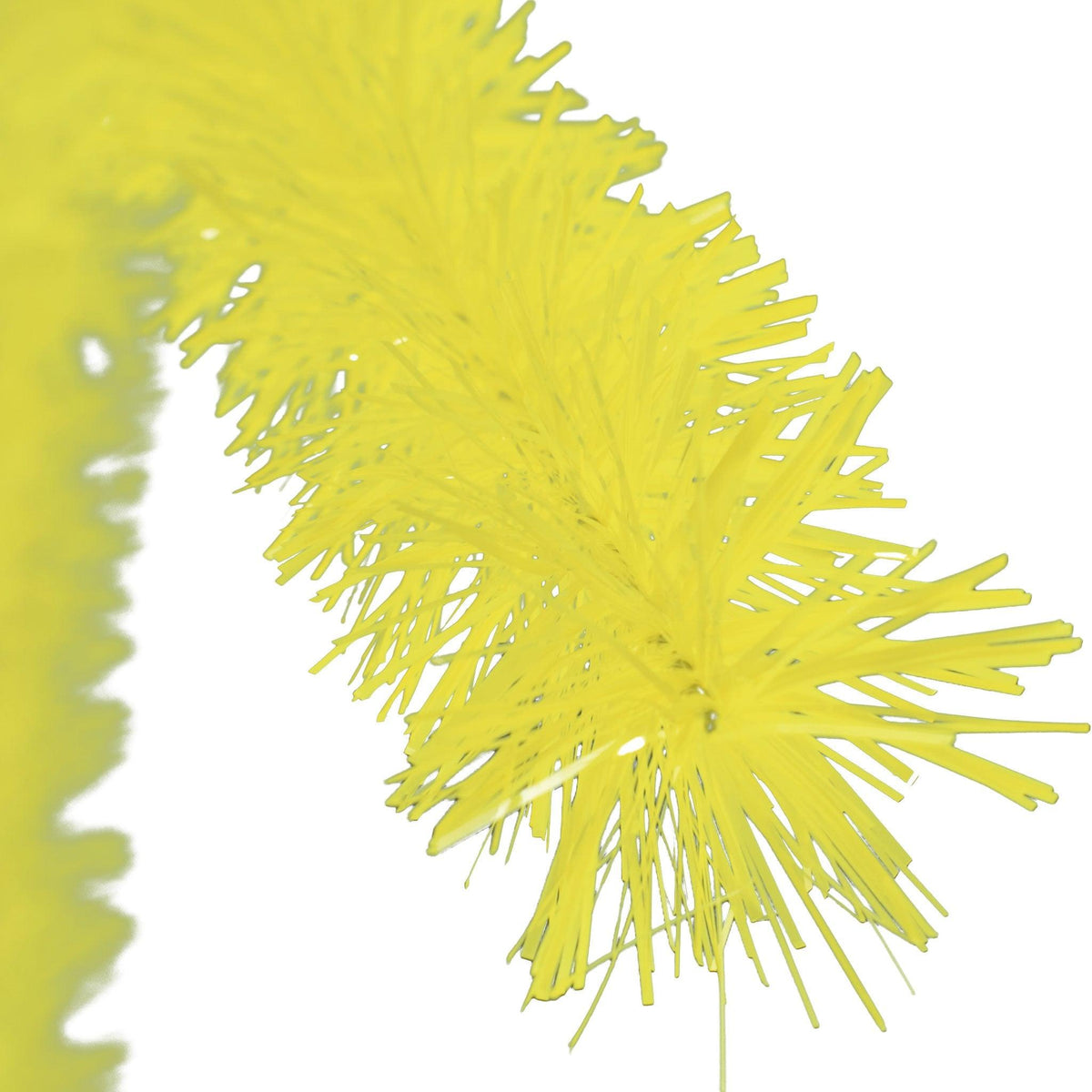 Lee Display's brand new 25ft Shiny Yellow Tinsel Garlands and Fringe Embellishments on sale at leedisplay.com