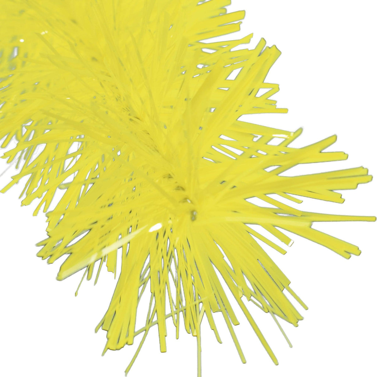 Lee Display's brand new 25ft Shiny Yellow Tinsel Garlands and Fringe Embellishments on sale at leedisplay.com